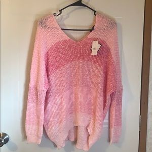 Pink Sweater